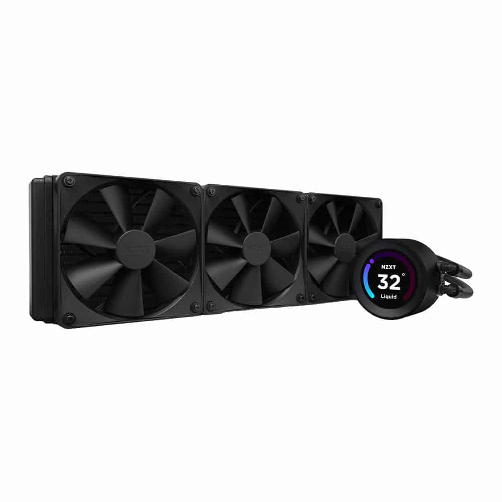 (image for) NZXT Kraken ELite 360 Black AIO Intel/AMD CPU Hydro-Cooler (2023 Edition)